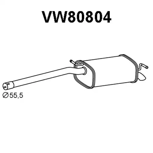 крайно гърне VENEPORTE VW80804