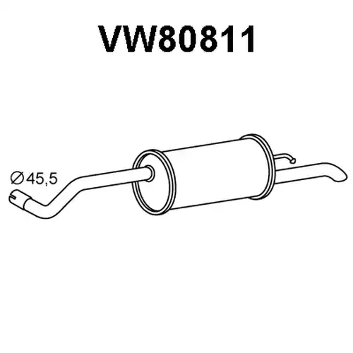 крайно гърне VENEPORTE VW80811