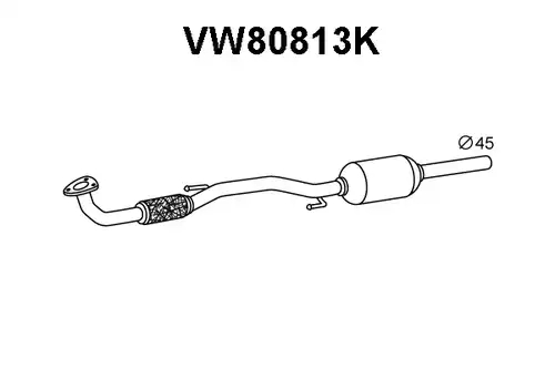 катализатор VENEPORTE VW80813K