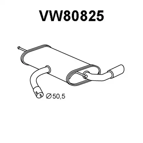 крайно гърне VENEPORTE VW80825