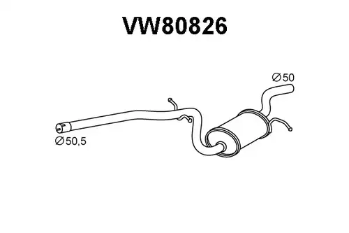 предно гърне VENEPORTE VW80826