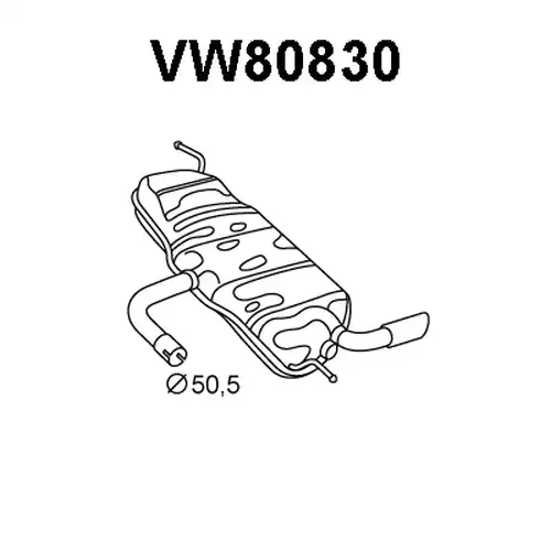 крайно гърне VENEPORTE VW80830