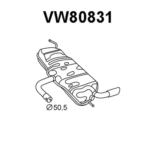 крайно гърне VENEPORTE VW80831