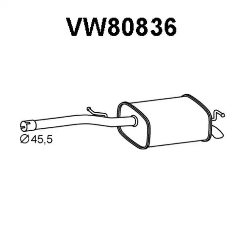 крайно гърне VENEPORTE VW80836