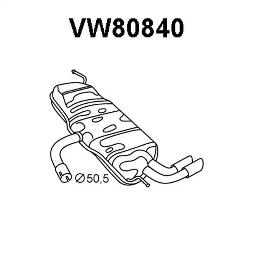 крайно гърне VENEPORTE VW80840