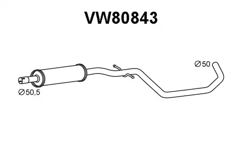 предно гърне VENEPORTE VW80843