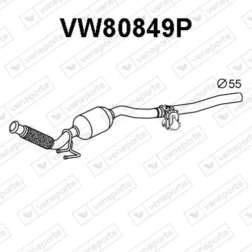 SCR-катализатор VENEPORTE VW80849P