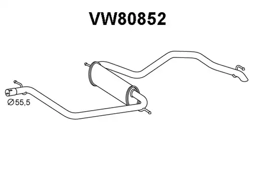 крайно гърне VENEPORTE VW80852