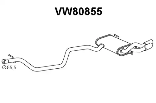 крайно гърне VENEPORTE VW80855