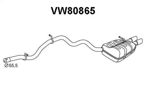 крайно гърне VENEPORTE VW80865