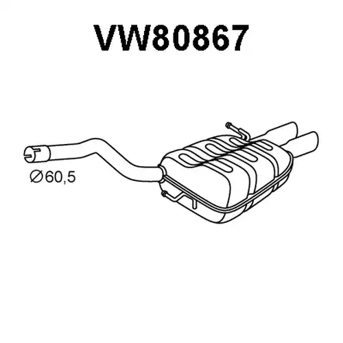 крайно гърне VENEPORTE VW80867