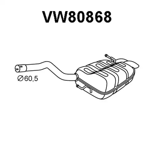 крайно гърне VENEPORTE VW80868