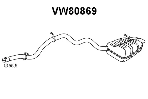 крайно гърне VENEPORTE VW80869