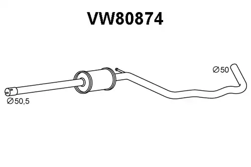 предно гърне VENEPORTE VW80874