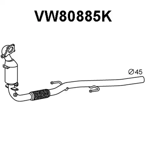 катализатор VENEPORTE VW80885K