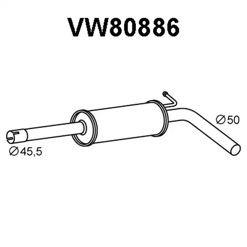 предно гърне VENEPORTE VW80886