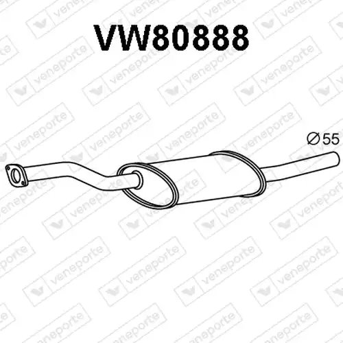 предно гърне VENEPORTE VW80888