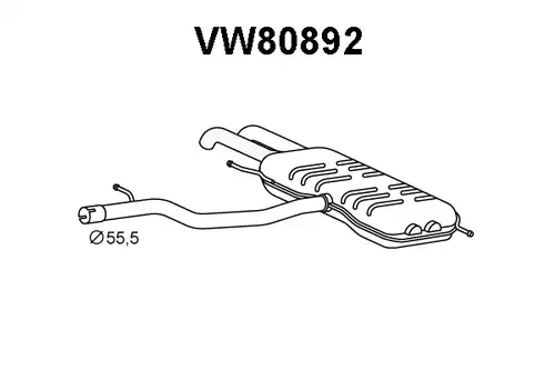 крайно гърне VENEPORTE VW80892