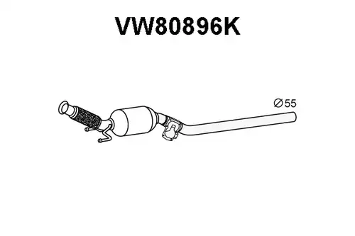 катализатор VENEPORTE VW80896K