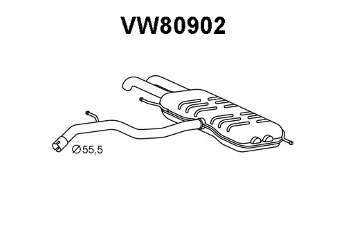 крайно гърне VENEPORTE VW80902