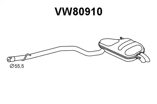 крайно гърне VENEPORTE VW80910