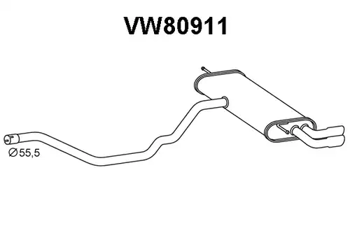 крайно гърне VENEPORTE VW80911