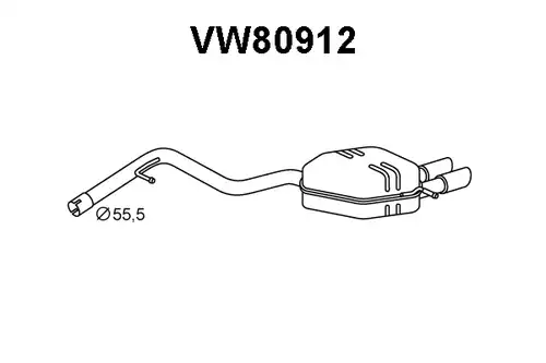 крайно гърне VENEPORTE VW80912