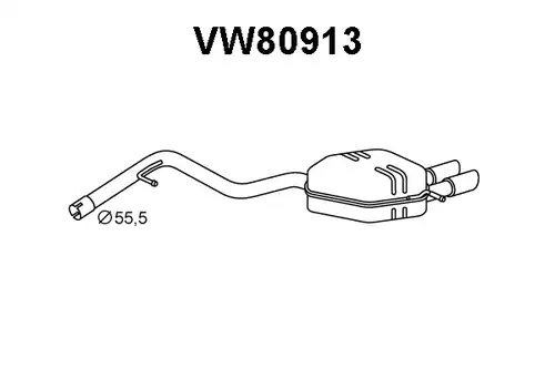 крайно гърне VENEPORTE VW80913