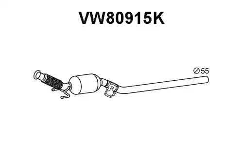 катализатор VENEPORTE VW80915K