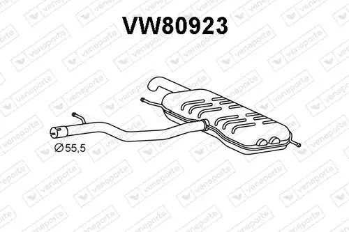 крайно гърне VENEPORTE VW80923