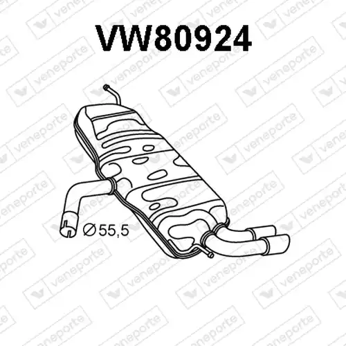 крайно гърне VENEPORTE VW80924