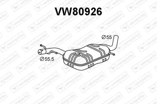 предно гърне VENEPORTE VW80926