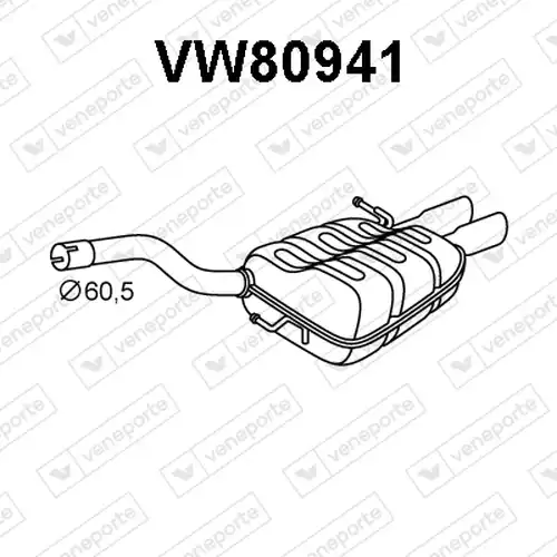 крайно гърне VENEPORTE VW80941