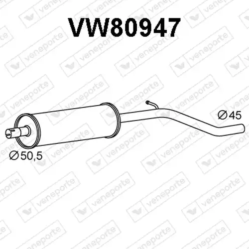 предно гърне VENEPORTE VW80947