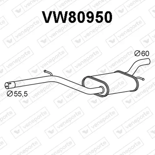 средно гърне VENEPORTE VW80950