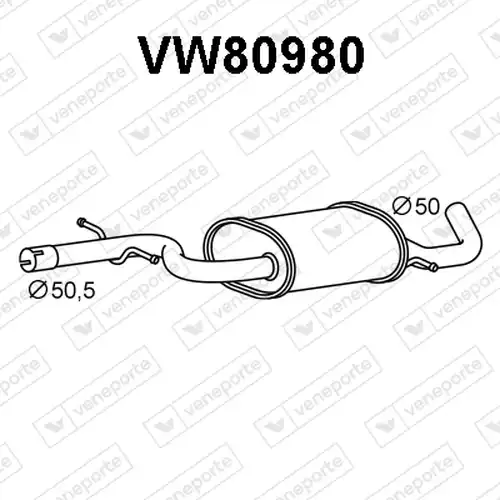 средно гърне VENEPORTE VW80980