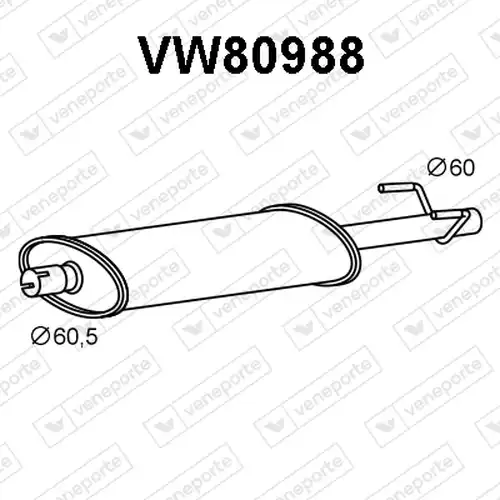 предно гърне VENEPORTE VW80988