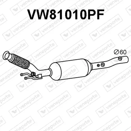 SCR-катализатор VENEPORTE VW81010PF