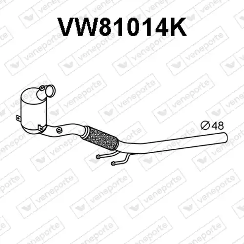 катализатор VENEPORTE VW81014K