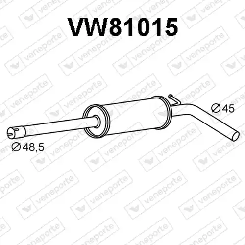 предно гърне VENEPORTE VW81015