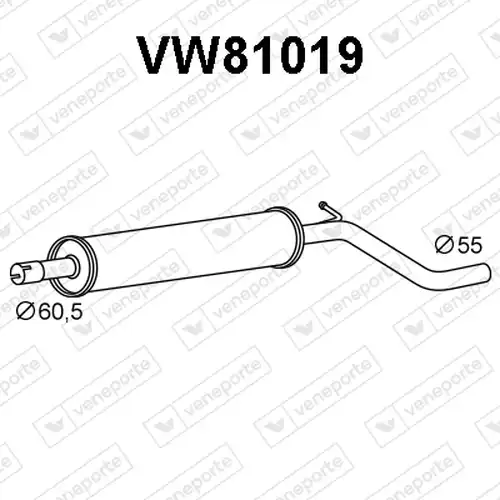 предно гърне VENEPORTE VW81019