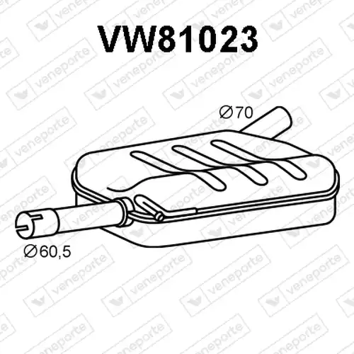 предно гърне VENEPORTE VW81023