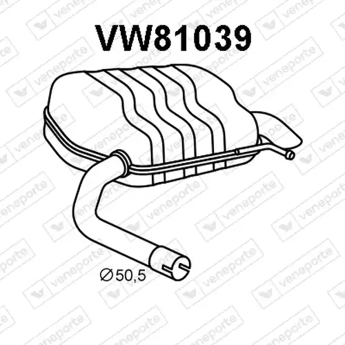 крайно гърне VENEPORTE VW81039