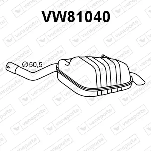 крайно гърне VENEPORTE VW81040