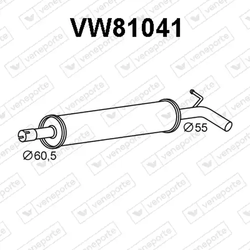 предно гърне VENEPORTE VW81041