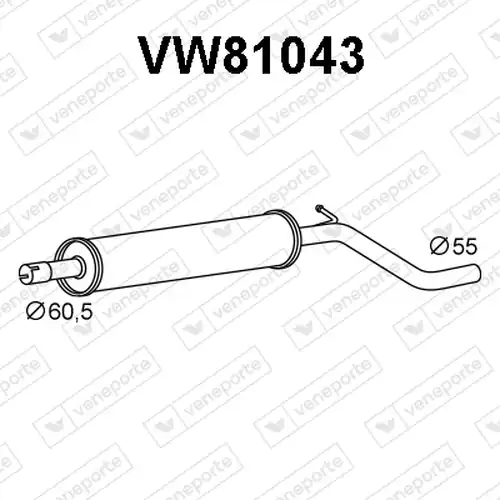 предно гърне VENEPORTE VW81043