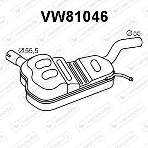 средно гърне VENEPORTE VW81046