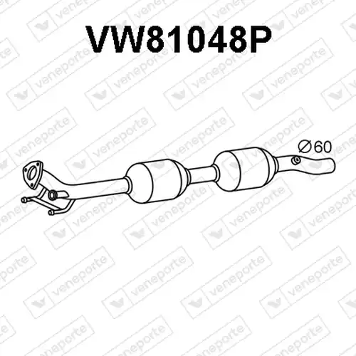 SCR-катализатор VENEPORTE VW81048P