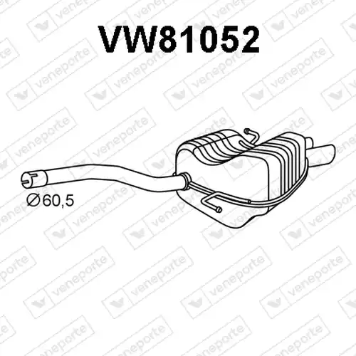 крайно гърне VENEPORTE VW81052