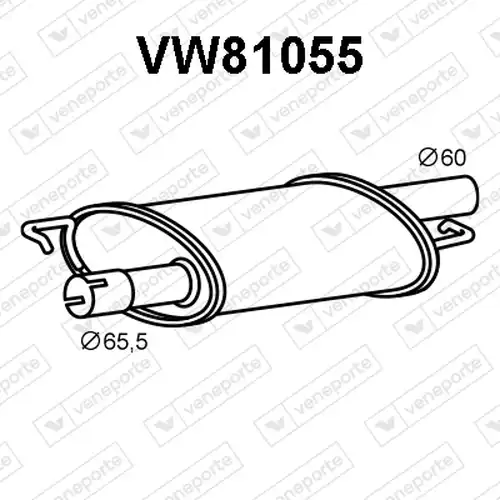 предно гърне VENEPORTE VW81055